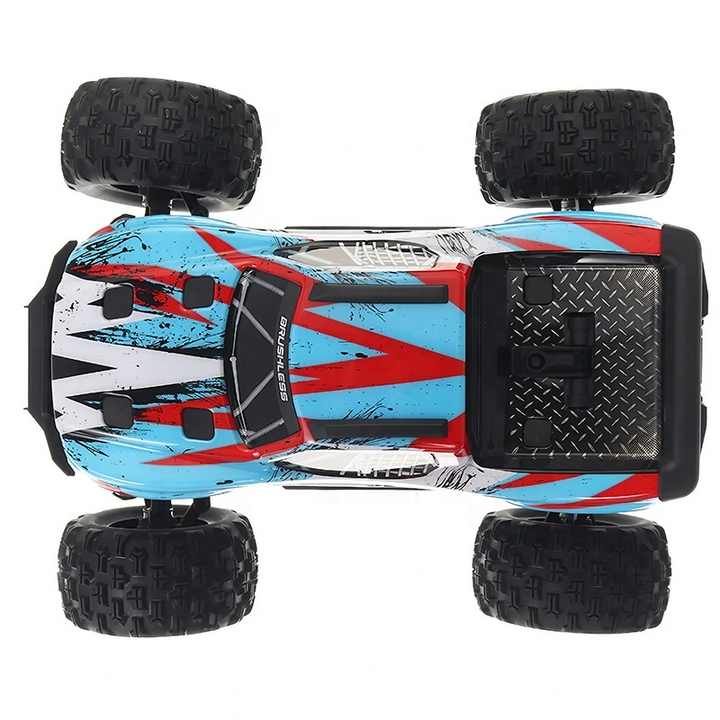 MJX Hyper Go 16208 1:16 4WD Off-Road Brushless RC Monster Truck - QYBE