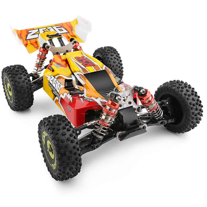Wltoys 144010 1:14 2.4G 4WD High Speed Racing Brushless RC Car Vehicle Models 75km/H - QYBE