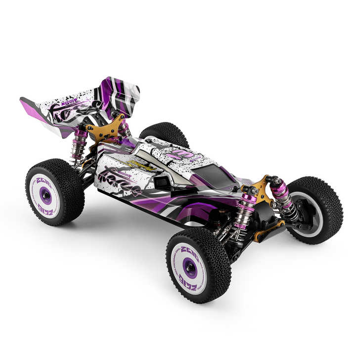 Wltoys 124019 RTR Upgraded 7.4V 2600mAh 2.4G 4WD 55km/H Metal Chassis RC Car Vehicles Models Toys - QYBE