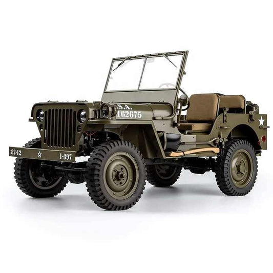 ROCHOBBY 1:12 1941 MB Scaler RTR Green(Willy's Jeep) RC