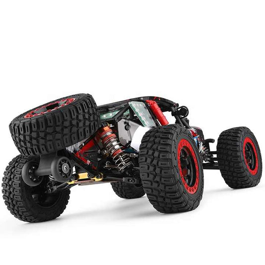WLtoys 124028 1/12 Scale Electric 4WD RC Racing Car Buggy RTR with LED Lights 60 km/h Speed 2200mAh Battery for Off Road Fun - QYBE