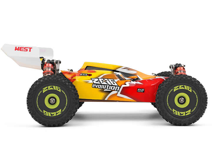 Wltoys 144010 1:14 2.4G 4WD High Speed Racing Brushless RC Car Vehicle Models 75km/H - QYBE