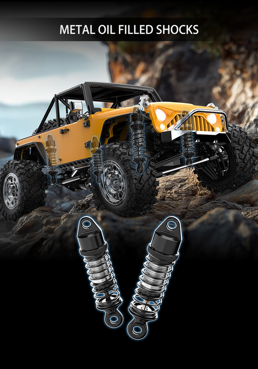 MJX Hyper Go H12Y 1:12 Brushless RC 4WD Crawler