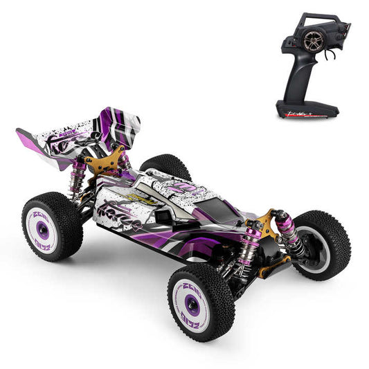 Wltoys 124019 RTR Upgraded 7.4V 2600mAh 2.4G 4WD 55km/H Metal Chassis RC Car Vehicles Models Toys - QYBE