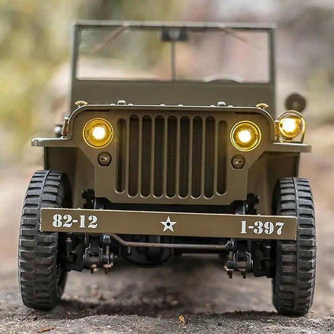 ROCHOBBY 1:12 1941 MB Scaler RTR Green(Willy's Jeep) RC