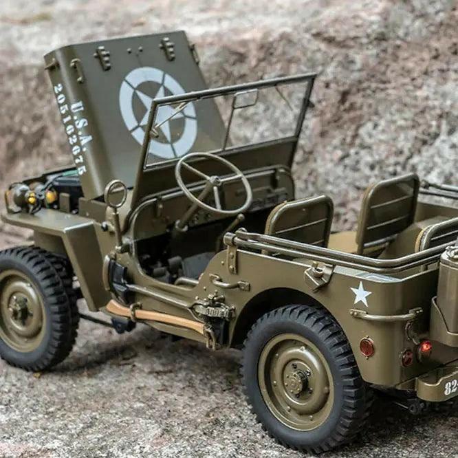 ROCHOBBY 1:12 1941 MB Scaler RTR Green(Willy's Jeep) RC