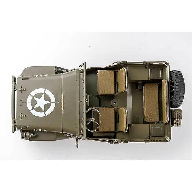 ROCHOBBY 1:12 1941 MB Scaler RTR Green(Willy's Jeep) RC